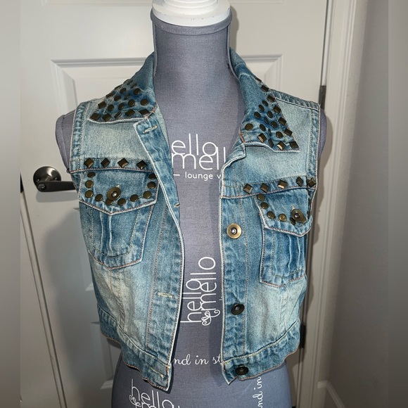 Body Central Jackets & Blazers - Jean vest/jacket